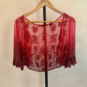 Lapetina and Lomeli 100% silk cardigan